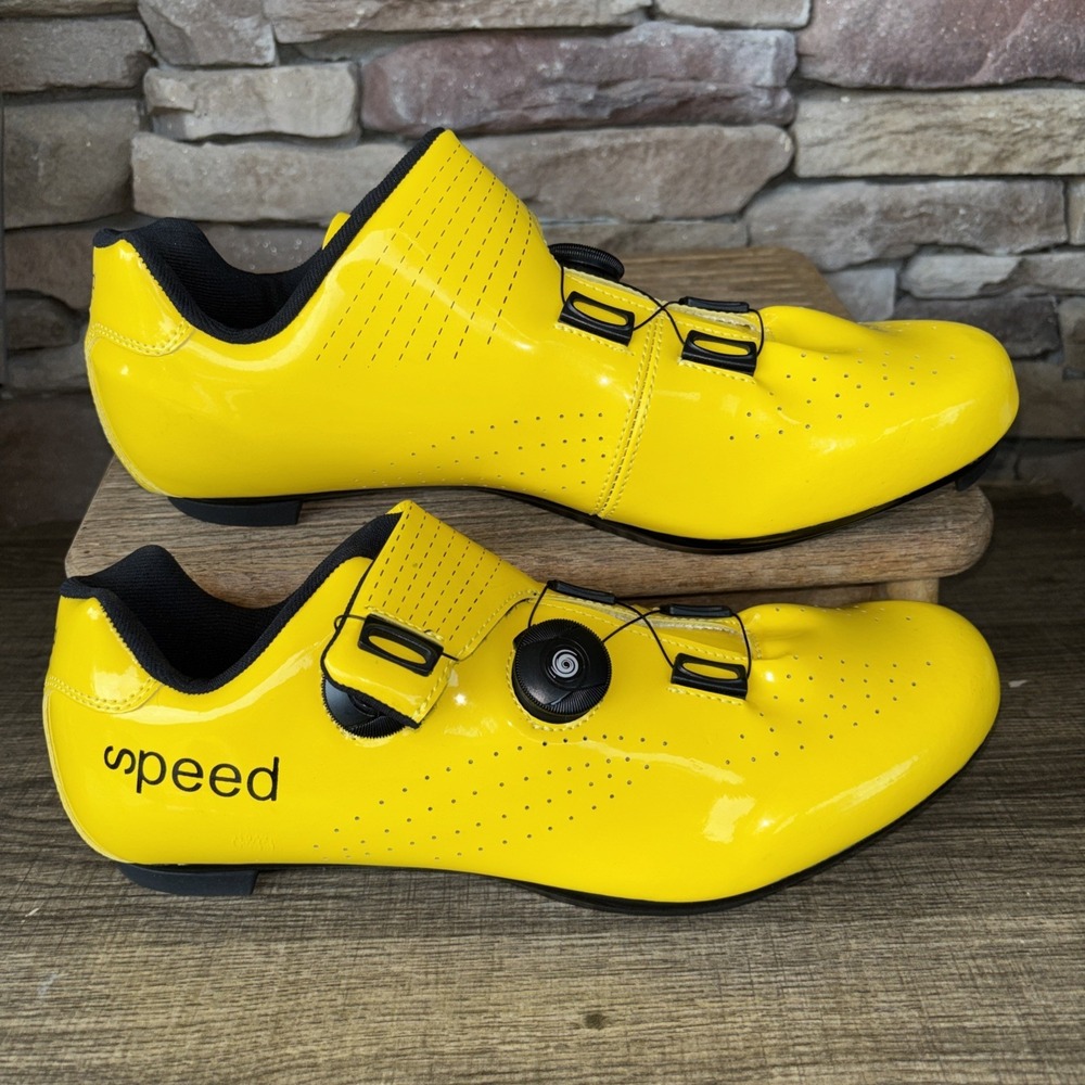 Cycling Shoes Men Speed Lightweight SPD Road Racing Cycling Women Sports Shoe 45
